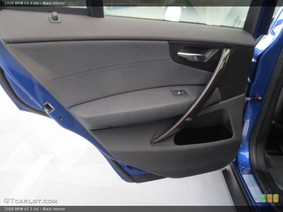 Black Interior Door Panel for the 2008 BMW X3 3.0si #78296557