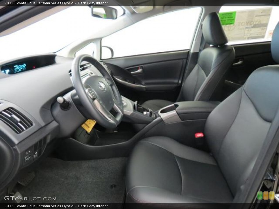 Dark Gray Interior Photo for the 2013 Toyota Prius Persona Series Hybrid #78296650