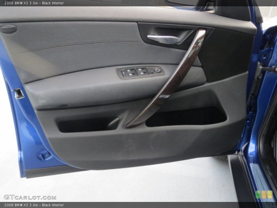 Black Interior Door Panel for the 2008 BMW X3 3.0si #78296686