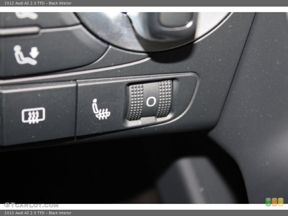 Black Interior Controls for the 2013 Audi A3 2.0 TFSI #78296764