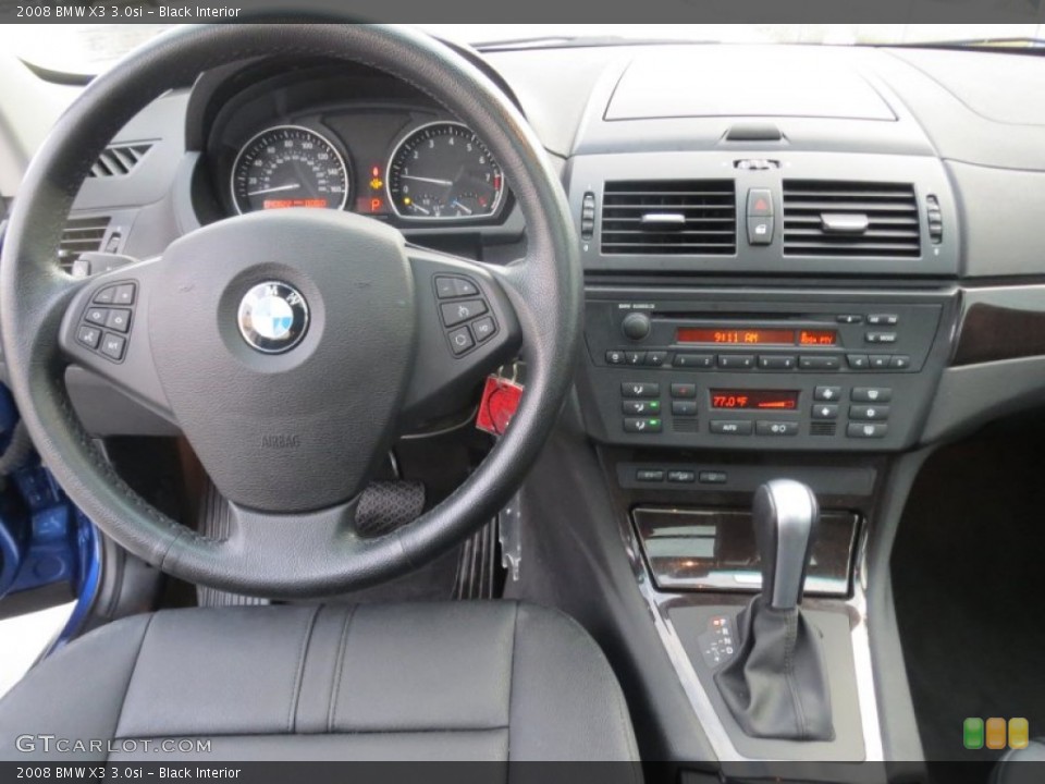 Black Interior Dashboard for the 2008 BMW X3 3.0si #78296778