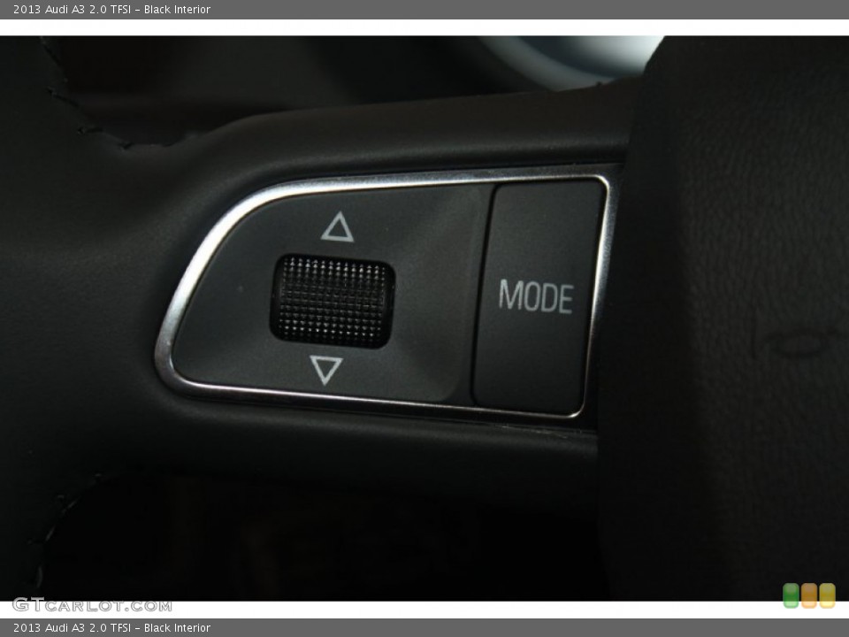 Black Interior Controls for the 2013 Audi A3 2.0 TFSI #78296815