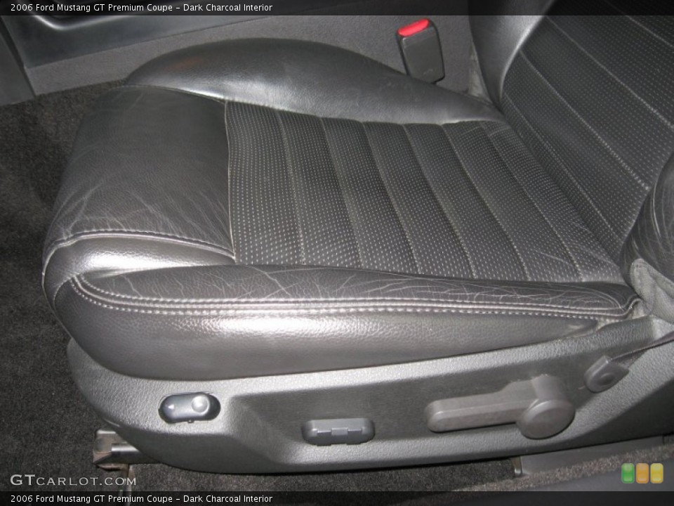 Dark Charcoal Interior Front Seat for the 2006 Ford Mustang GT Premium Coupe #78296830