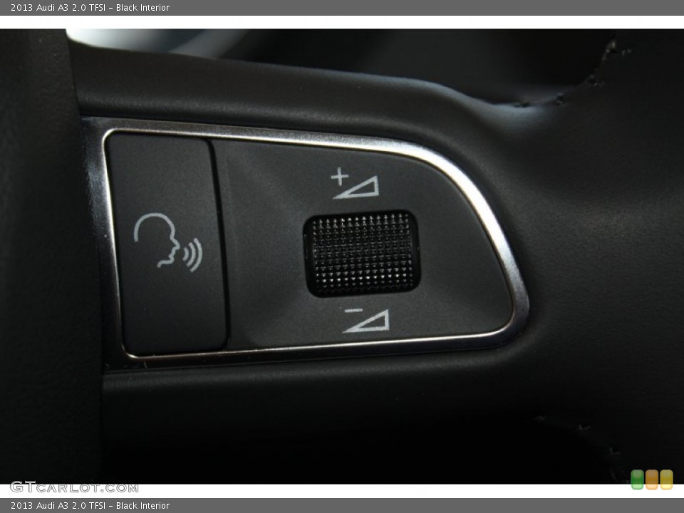 Black Interior Controls for the 2013 Audi A3 2.0 TFSI #78296838