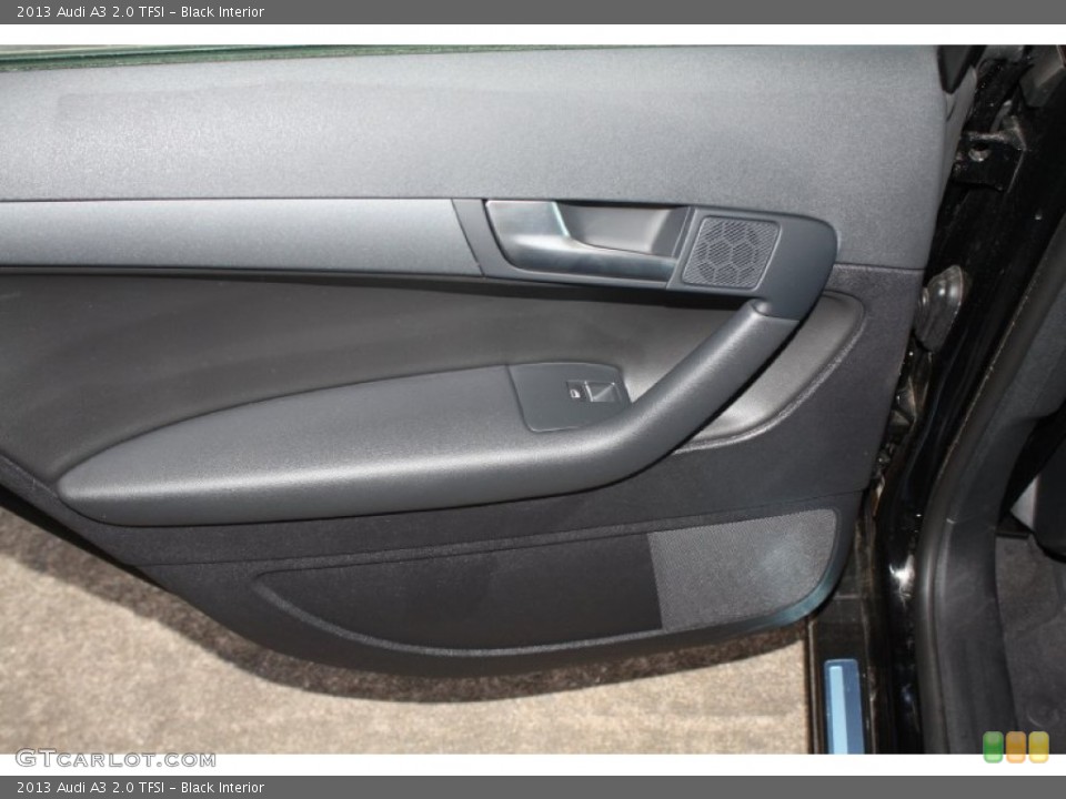 Black Interior Door Panel for the 2013 Audi A3 2.0 TFSI #78296899