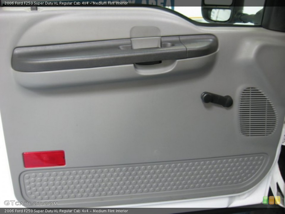 Medium Flint Interior Door Panel for the 2006 Ford F250 Super Duty XL Regular Cab 4x4 #78298054