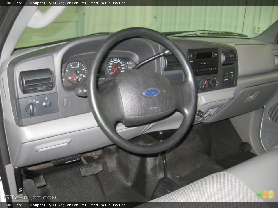 Medium Flint Interior Dashboard for the 2006 Ford F250 Super Duty XL Regular Cab 4x4 #78298123