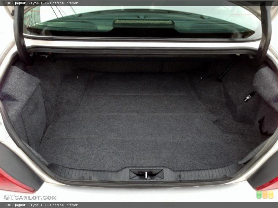 Charcoal Interior Trunk for the 2002 Jaguar S-Type 3.0 #78299725