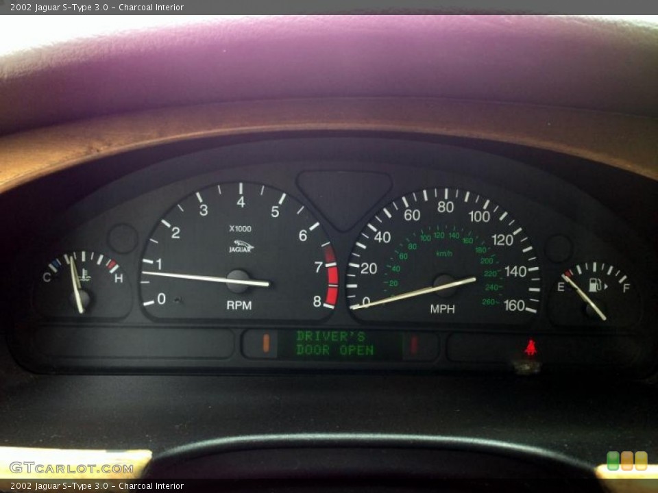 Charcoal Interior Gauges for the 2002 Jaguar S-Type 3.0 #78299950