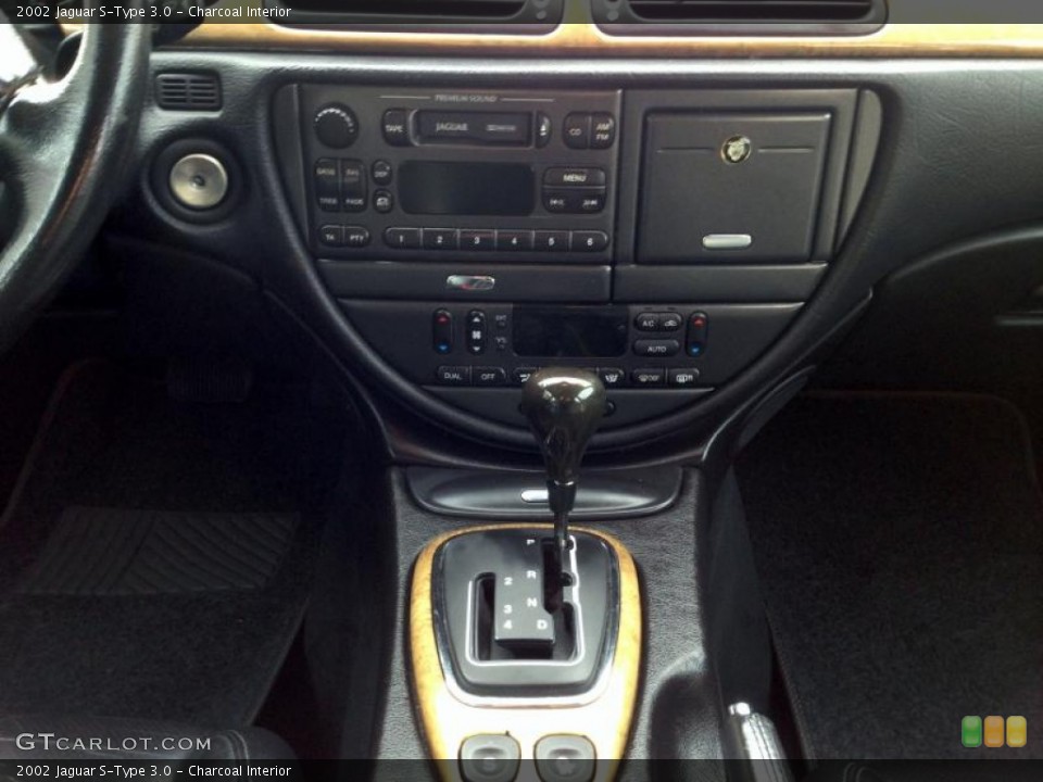 Charcoal Interior Controls for the 2002 Jaguar S-Type 3.0 #78299965
