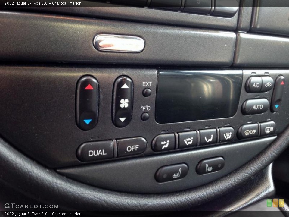 Charcoal Interior Controls for the 2002 Jaguar S-Type 3.0 #78300007