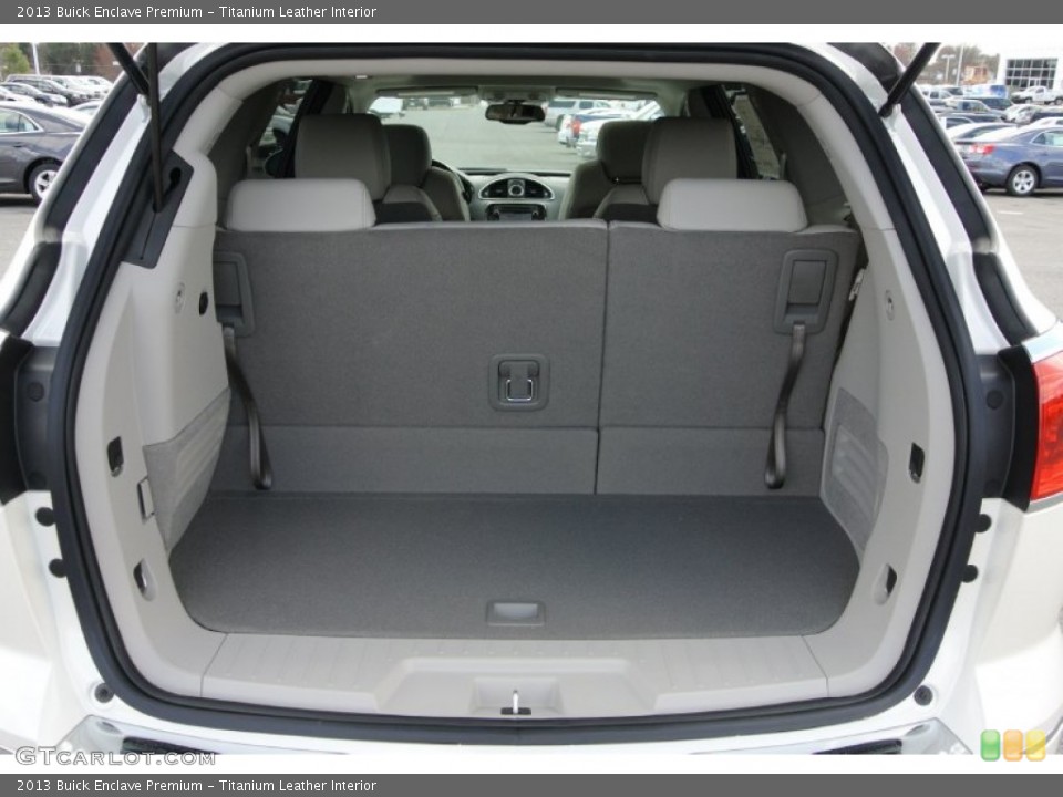 Titanium Leather Interior Trunk for the 2013 Buick Enclave Premium #78300146