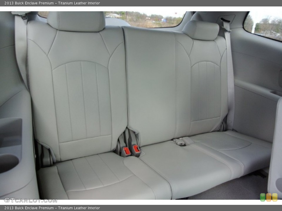 Titanium Leather Interior Rear Seat for the 2013 Buick Enclave Premium #78300160