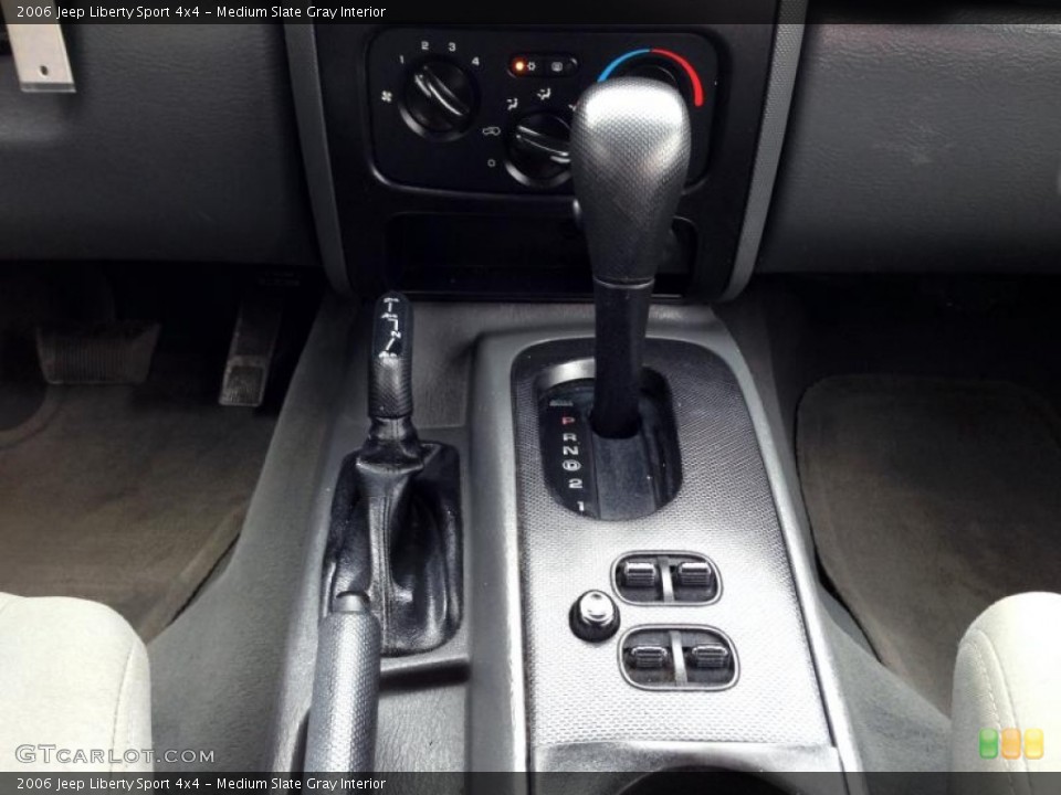 Medium Slate Gray Interior Transmission for the 2006 Jeep Liberty Sport 4x4 #78300970