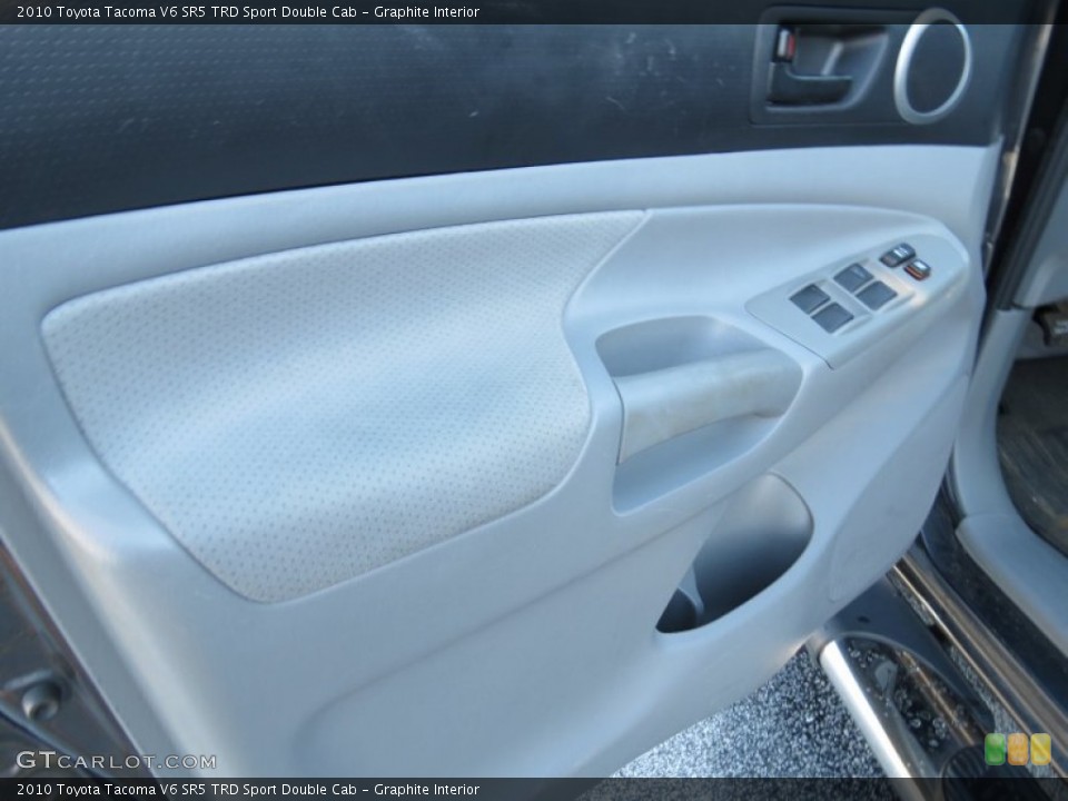 Graphite Interior Door Panel for the 2010 Toyota Tacoma V6 SR5 TRD Sport Double Cab #78301717
