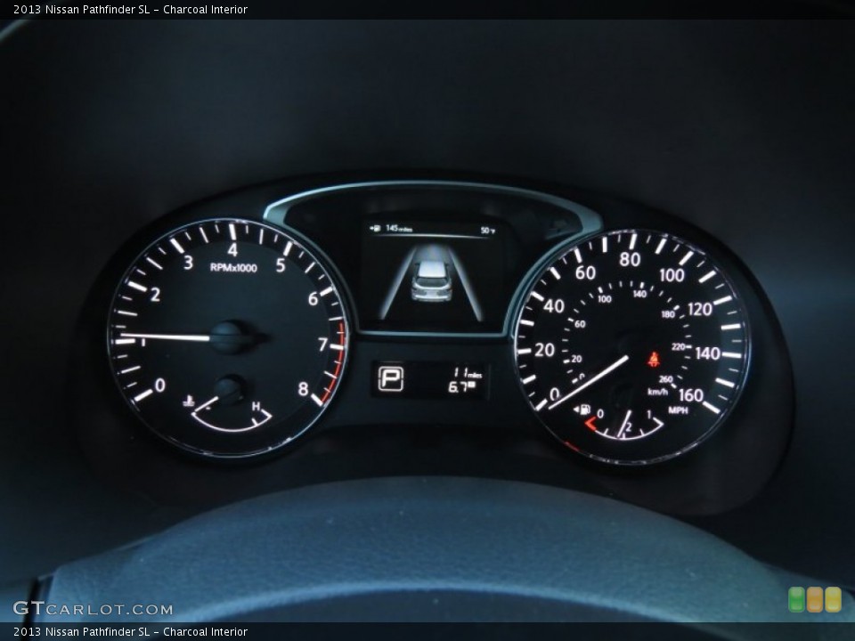 Charcoal Interior Gauges for the 2013 Nissan Pathfinder SL #78302601