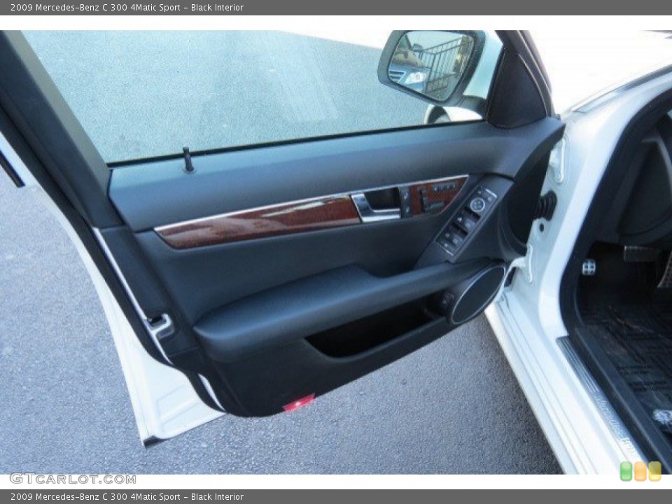 Black Interior Door Panel for the 2009 Mercedes-Benz C 300 4Matic Sport #78302704