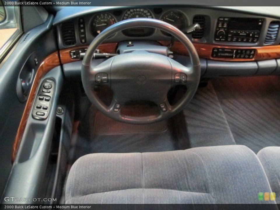 Medium Blue Interior Dashboard for the 2000 Buick LeSabre Custom #78303397
