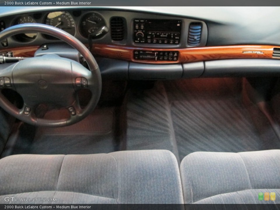 Medium Blue Interior Dashboard for the 2000 Buick LeSabre Custom #78303426