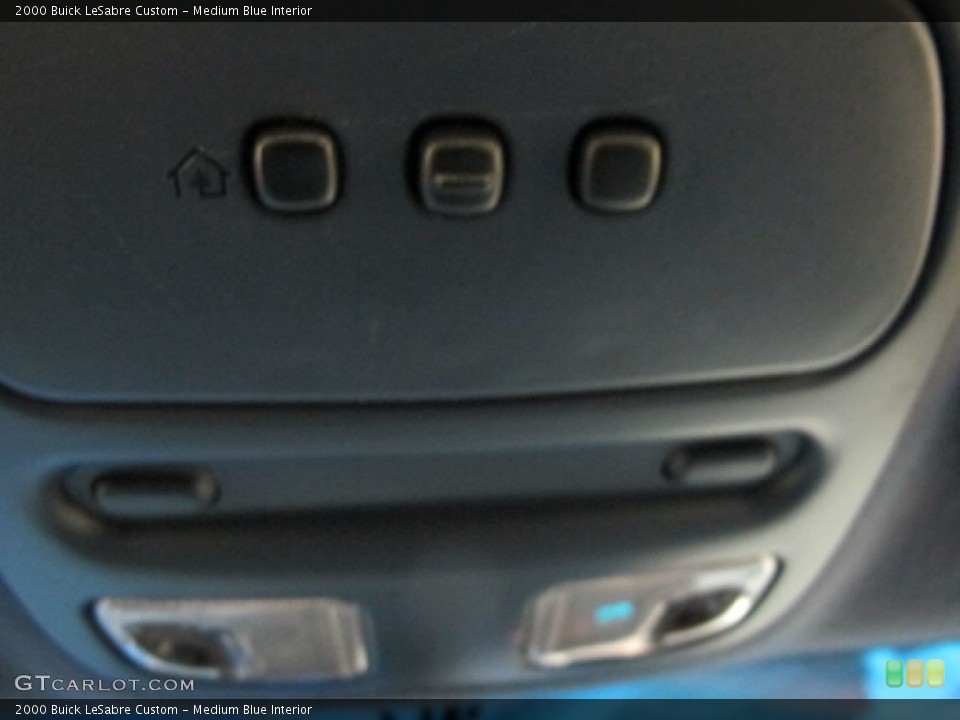 Medium Blue Interior Controls for the 2000 Buick LeSabre Custom #78303571