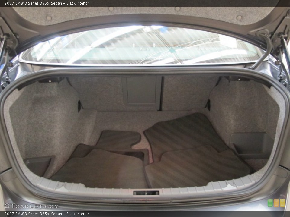 Black Interior Trunk for the 2007 BMW 3 Series 335xi Sedan #78304684