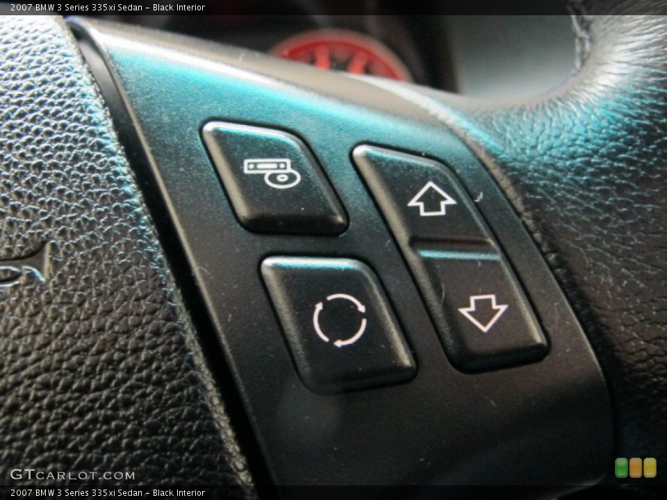 Black Interior Controls for the 2007 BMW 3 Series 335xi Sedan #78305201