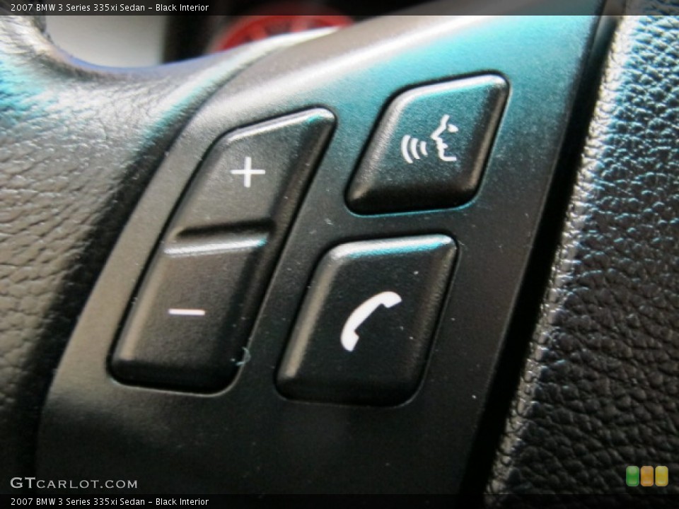 Black Interior Controls for the 2007 BMW 3 Series 335xi Sedan #78305227
