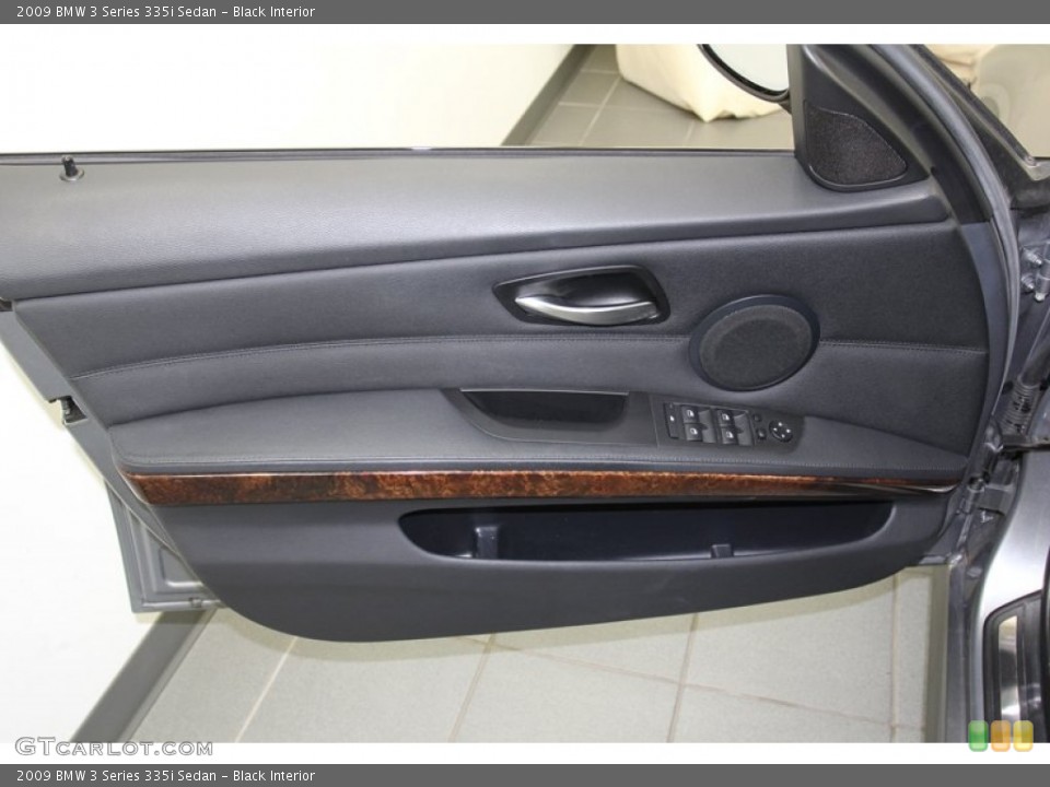 Black Interior Door Panel for the 2009 BMW 3 Series 335i Sedan #78308140