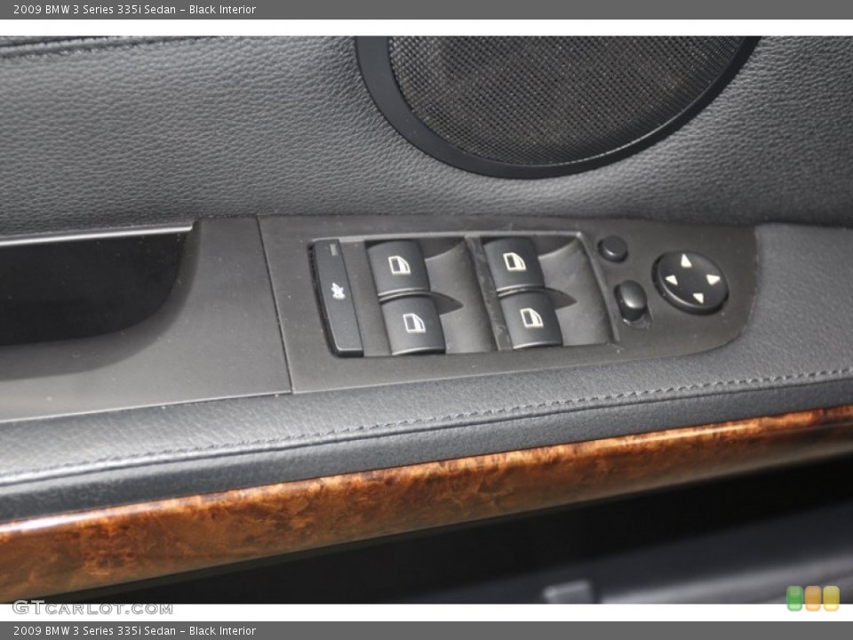 Black Interior Controls for the 2009 BMW 3 Series 335i Sedan #78308161