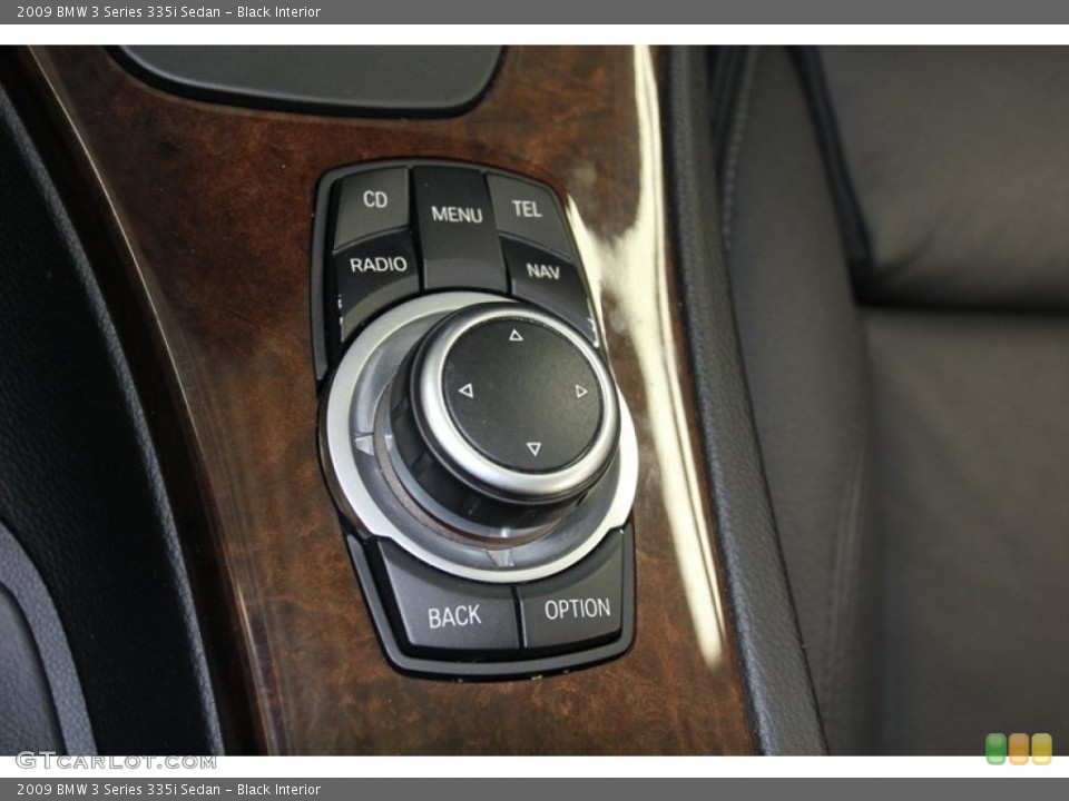 Black Interior Controls for the 2009 BMW 3 Series 335i Sedan #78308418