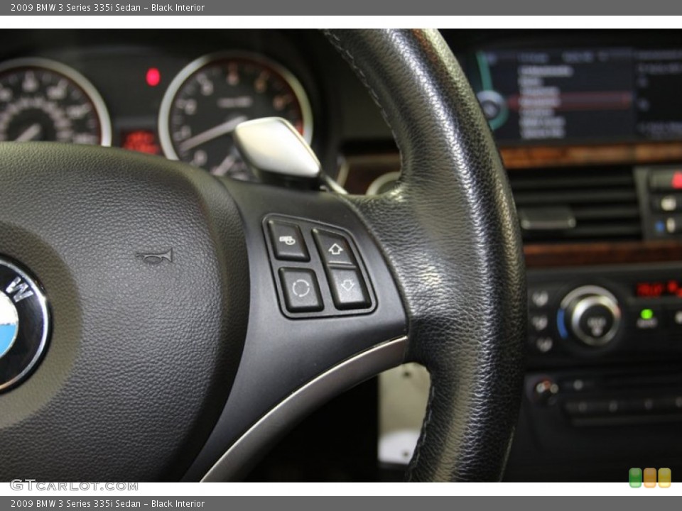 Black Interior Controls for the 2009 BMW 3 Series 335i Sedan #78308477
