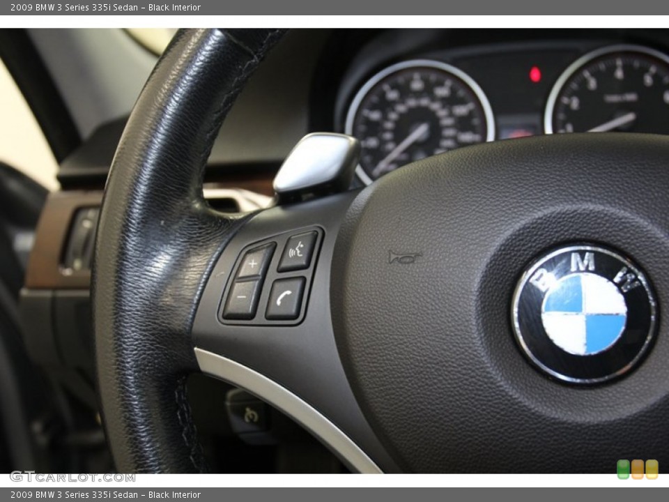 Black Interior Controls for the 2009 BMW 3 Series 335i Sedan #78308495