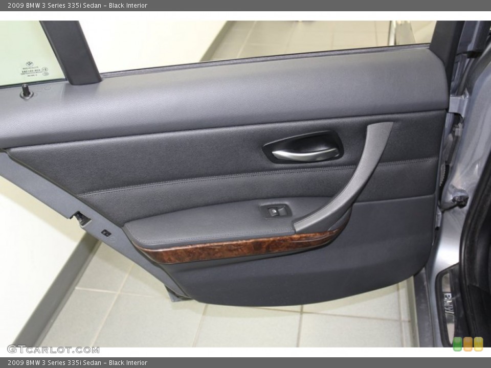 Black Interior Door Panel for the 2009 BMW 3 Series 335i Sedan #78308536