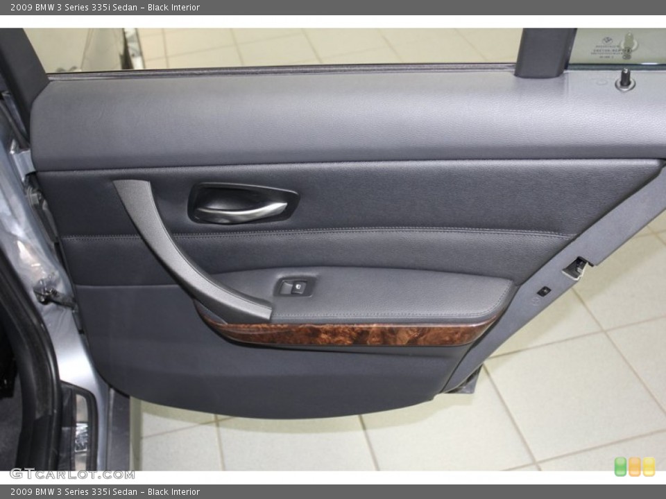 Black Interior Door Panel for the 2009 BMW 3 Series 335i Sedan #78308644