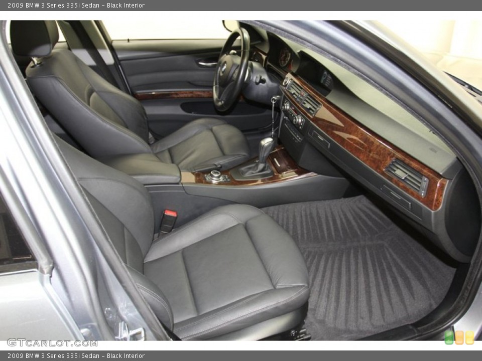 Black Interior Photo for the 2009 BMW 3 Series 335i Sedan #78308682