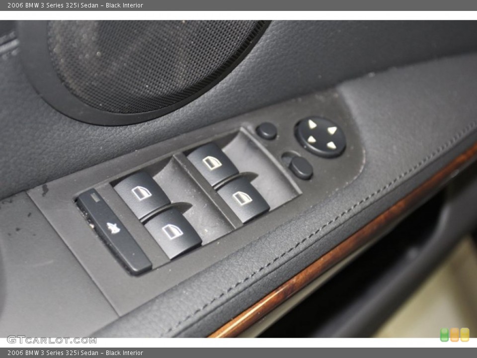 Black Interior Controls for the 2006 BMW 3 Series 325i Sedan #78309784