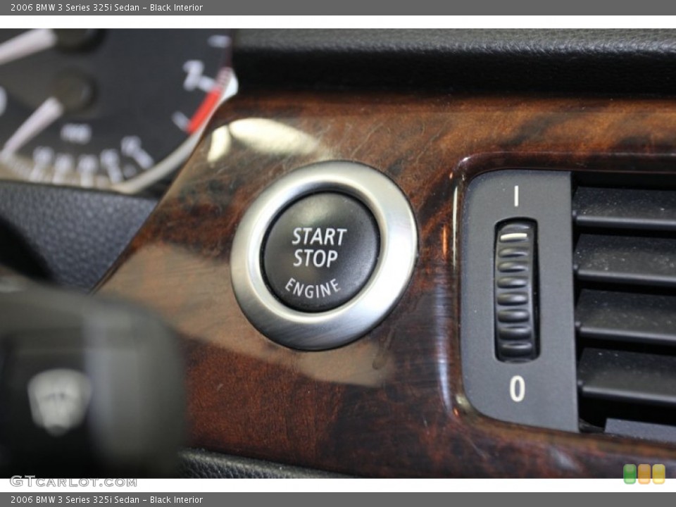 Black Interior Controls for the 2006 BMW 3 Series 325i Sedan #78309901