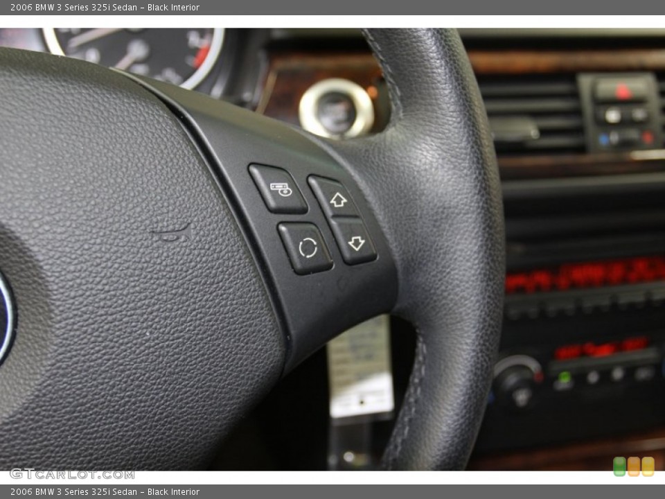 Black Interior Controls for the 2006 BMW 3 Series 325i Sedan #78309919
