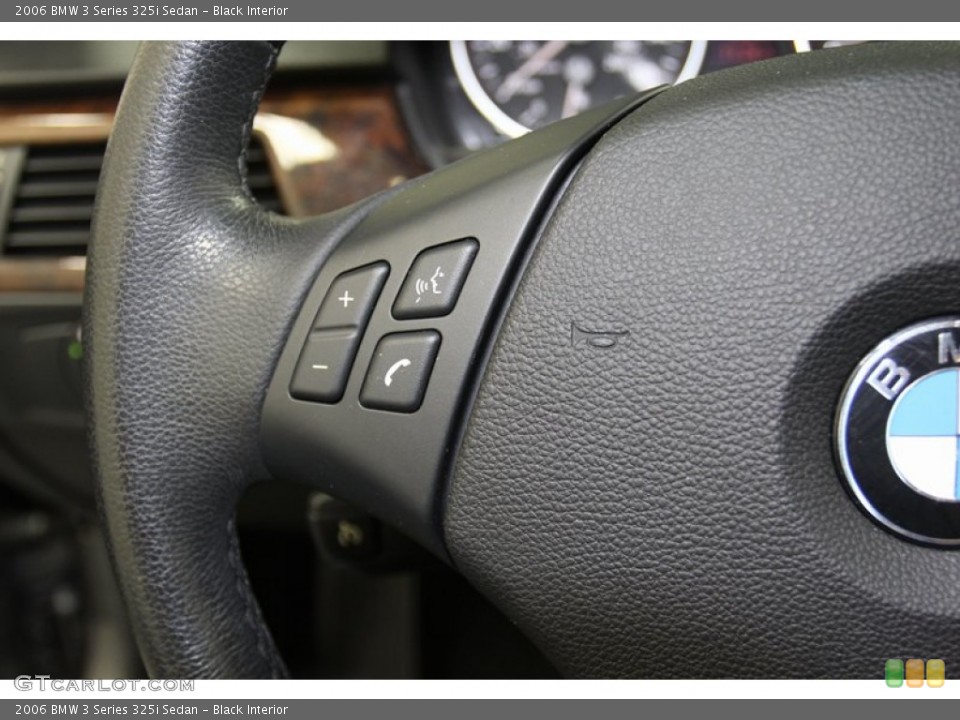 Black Interior Controls for the 2006 BMW 3 Series 325i Sedan #78309937