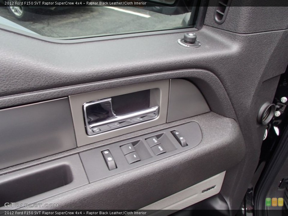 Raptor Black Leather/Cloth Interior Controls for the 2012 Ford F150 SVT Raptor SuperCrew 4x4 #78313192
