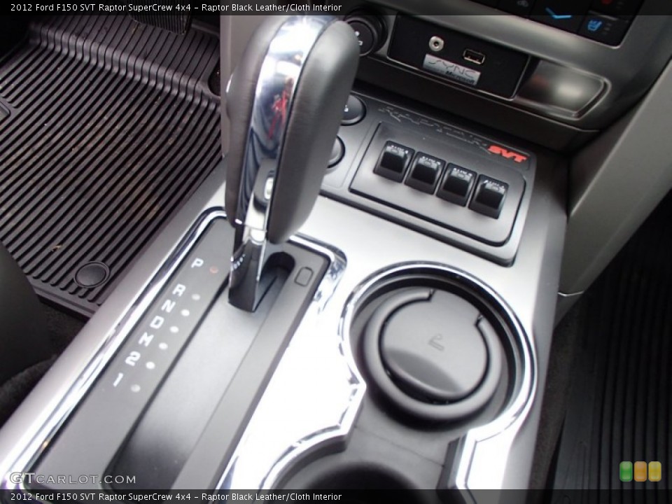 Raptor Black Leather/Cloth Interior Transmission for the 2012 Ford F150 SVT Raptor SuperCrew 4x4 #78313218