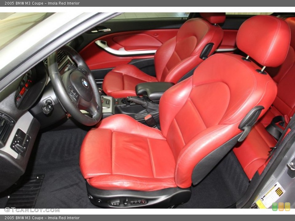 Imola Red Interior Photo for the 2005 BMW M3 Coupe #78313514