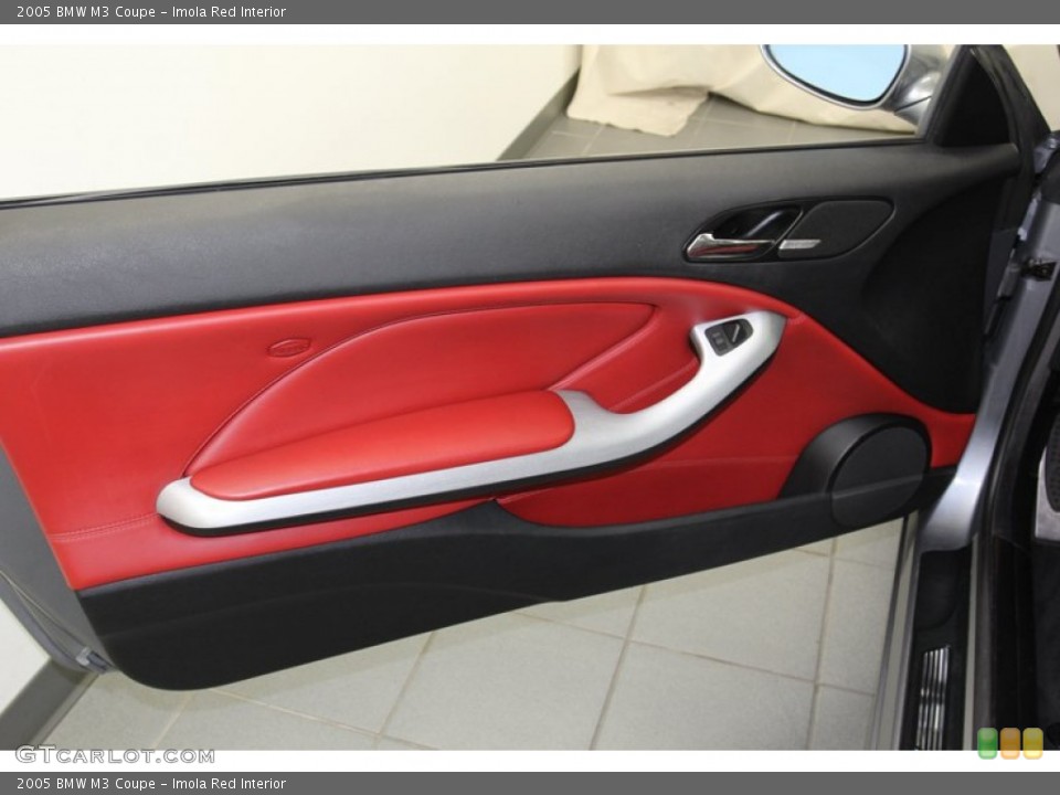 Imola Red Interior Door Panel for the 2005 BMW M3 Coupe #78313648