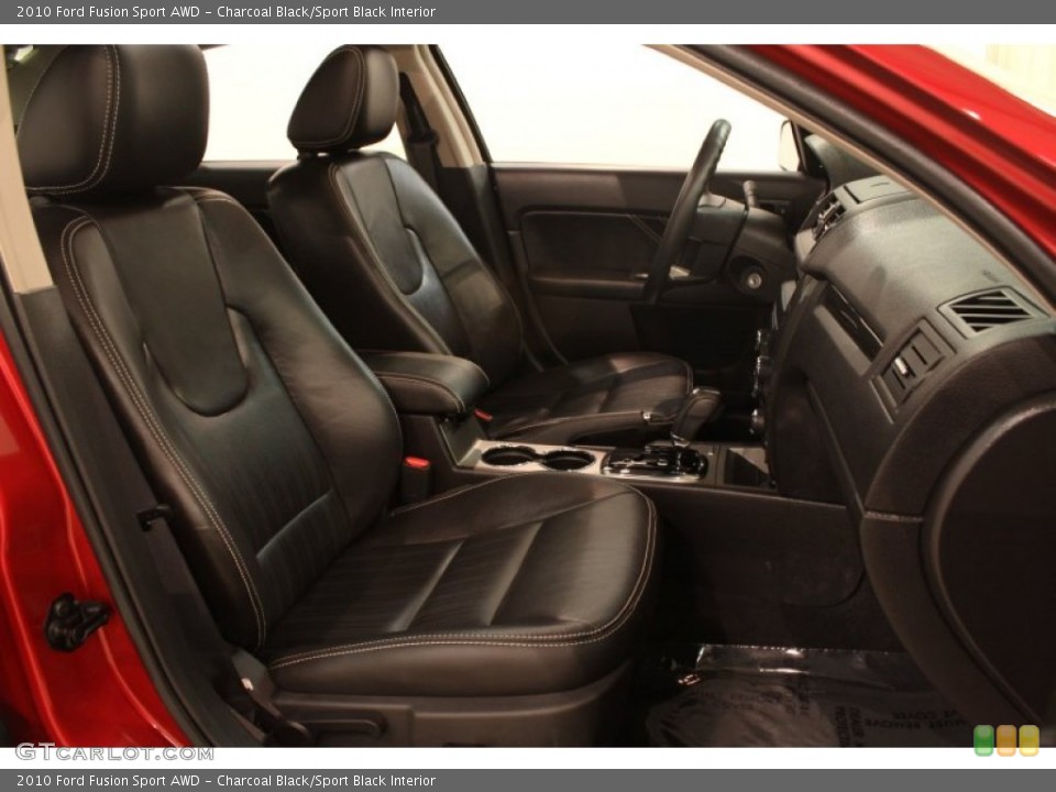 Charcoal Black/Sport Black Interior Photo for the 2010 Ford Fusion Sport AWD #78314086