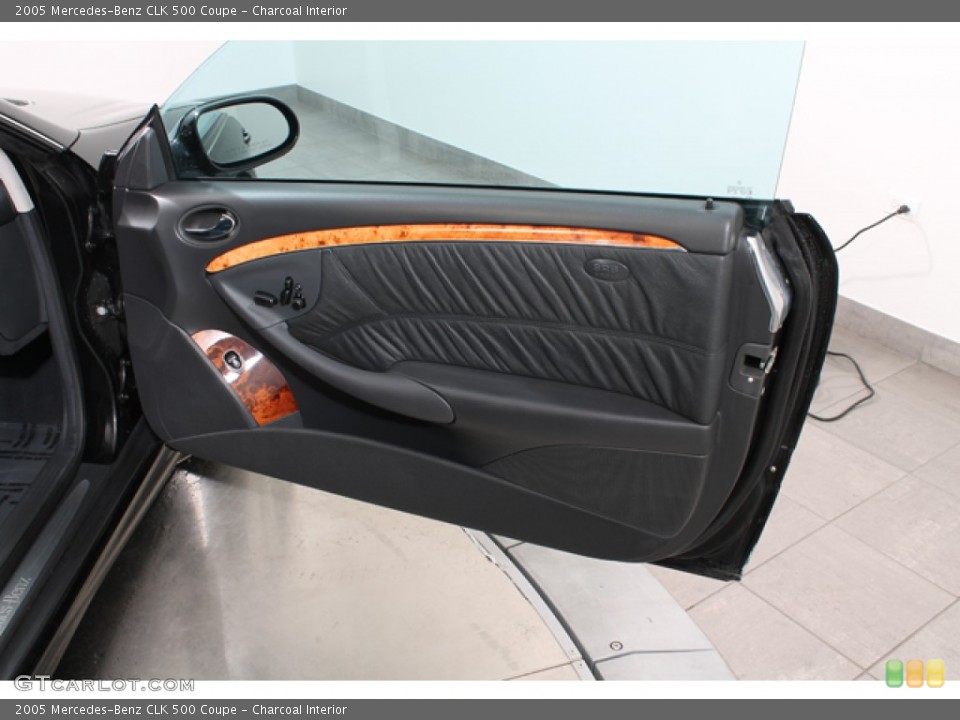 Charcoal Interior Door Panel for the 2005 Mercedes-Benz CLK 500 Coupe #78314359