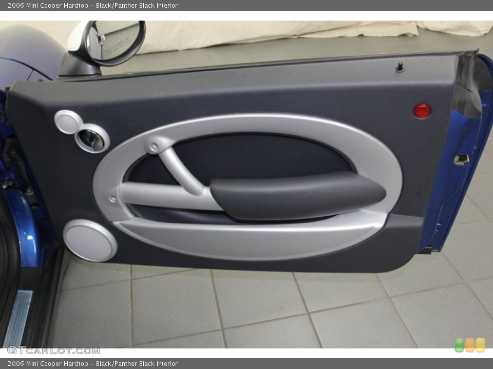 Black/Panther Black Interior Door Panel for the 2006 Mini Cooper Hardtop #78314740