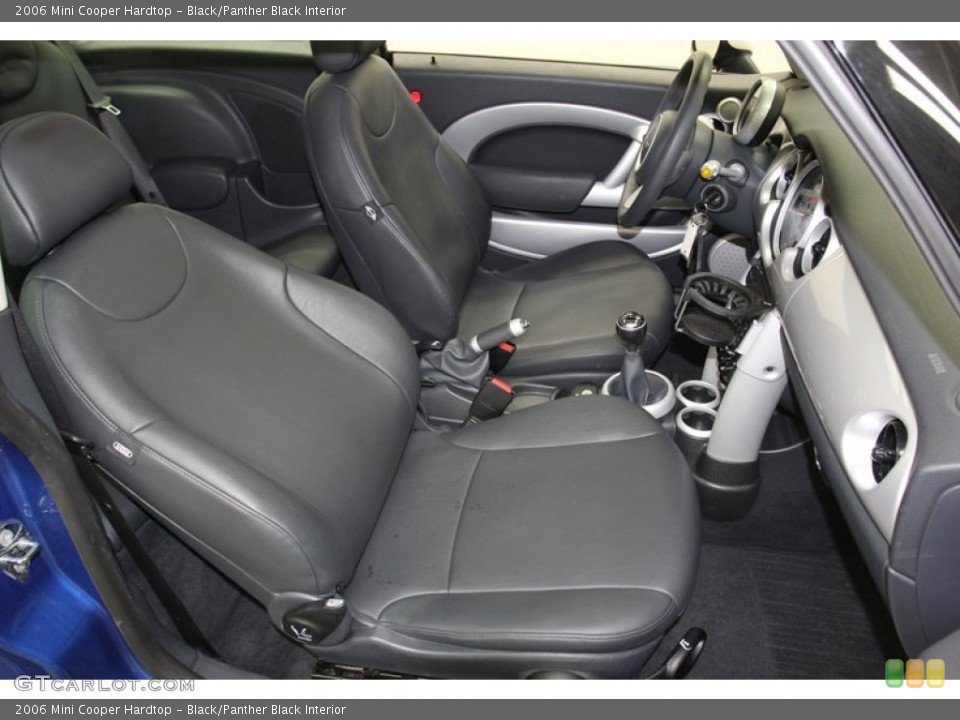 Black/Panther Black Interior Front Seat for the 2006 Mini Cooper Hardtop #78314752