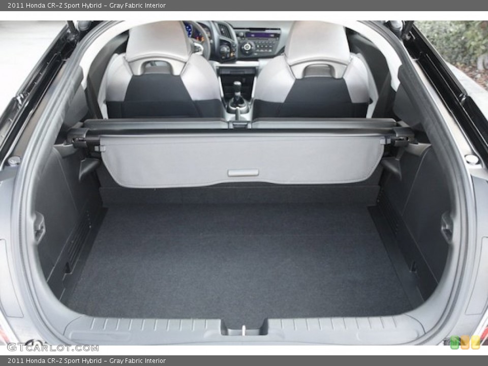 Gray Fabric Interior Trunk for the 2011 Honda CR-Z Sport Hybrid #78314924