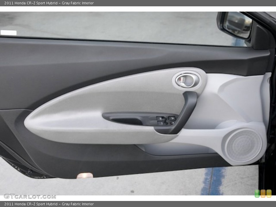 Gray Fabric Interior Door Panel for the 2011 Honda CR-Z Sport Hybrid #78314968