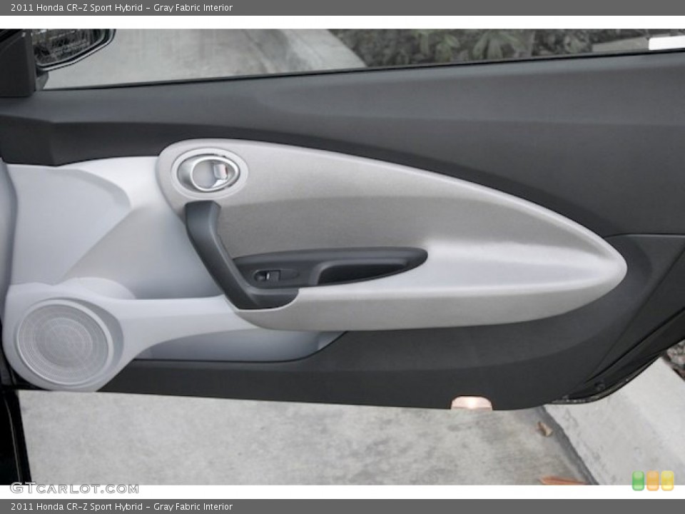 Gray Fabric Interior Door Panel for the 2011 Honda CR-Z Sport Hybrid #78314974
